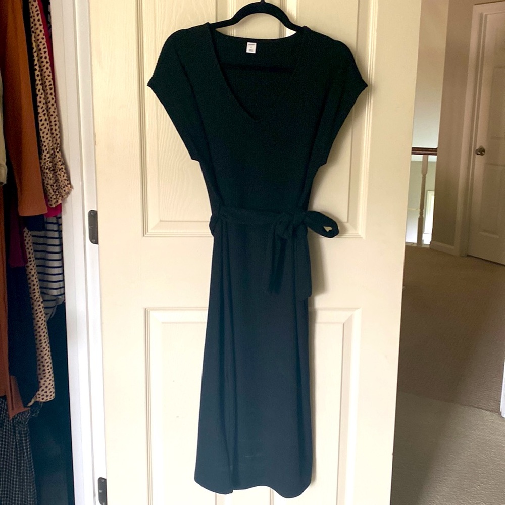 Black Midi Dress